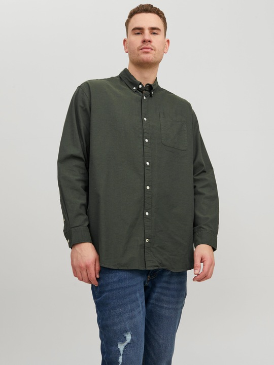 Produktbild Jack & Jones Plus Size Slim Fit Freizeithemd Freizeithemd (XXL)