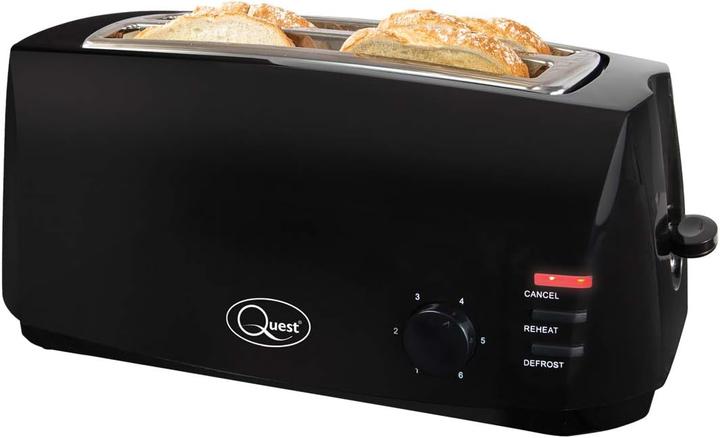 Produktbild Quest 4-Scheiben Langschlitz-Toaster mit Auftaufunktion