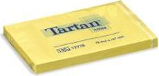 Actual product image 3M Post-it Tartan 127 x 76mm (12 x 100) self-adhesive label Yellow 12 pcs. (76 x 127 mm)