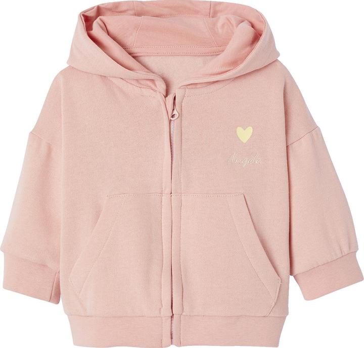 Image du produit Vertbaudet Mädchen Baby-Set: Kapuzensweatjacke & Sweathose mit Recycling-Polyester (98)