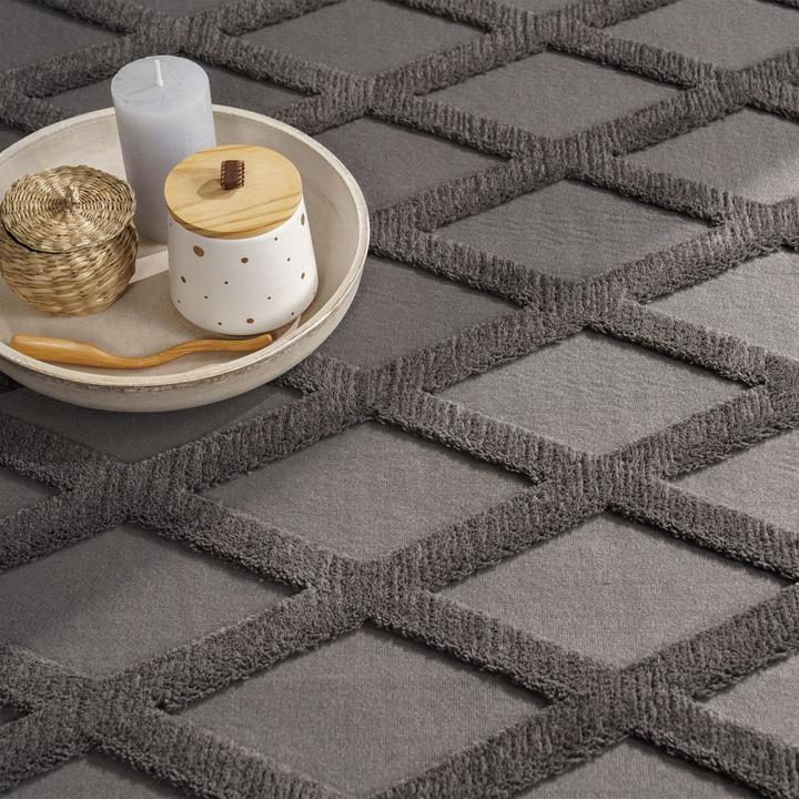 Produktbild TT Home Wohnzimmer Teppich Esszimmer Kurzflor Skandinavisch (150 x 80 cm)