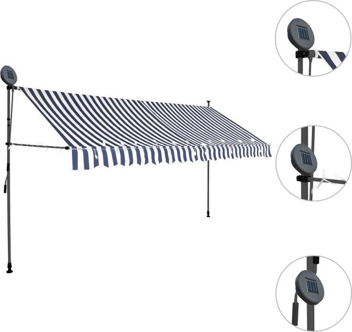 Image du produit vidaXL Einziehbare Markise (350 x 120 cm)