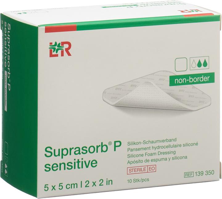 Produktbild Suprasorb P sensitive non-border 5x5cm (10 x)