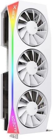 Actual product image XFX Mercury AMD Radeon RX 9070XT OC White Gaming Edition with RGB (16 GB)