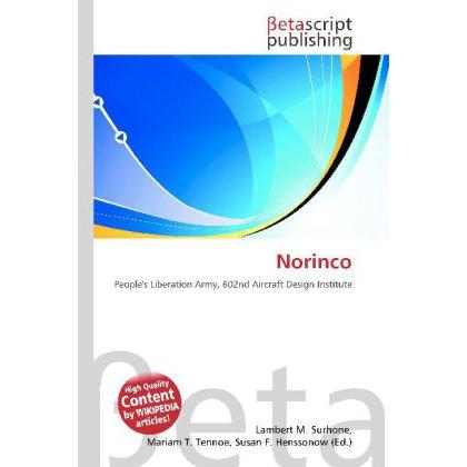 Norinco, Fachbücher von Susan F. Marseken, Miriam T. Timpledon, Lambert M. Surhone