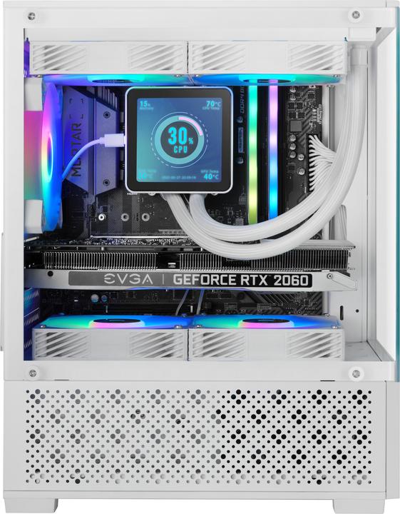 Actual product image Mars Gaming MC-SE2W (mATX, Mini-ITX)