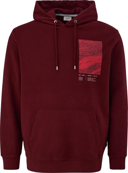 Produktbild s.Oliver Sweatshirt Kapuzensweater mit Frontprint (XXL)