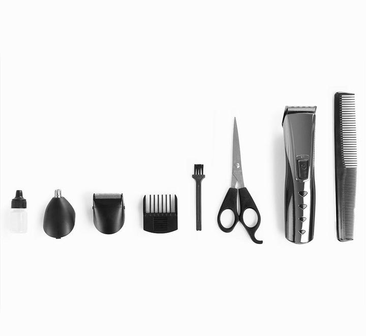 Produktbild Orbegozo Rechargeable Hair Clipper with Stainless Steel Blade and Interchangeable Attachments 45 Minute Runti