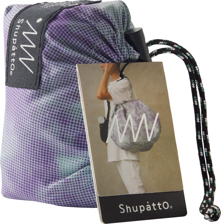 Produktbild Shupatto Compact Packable Bag "Evening Mist" - Faltbare Tasche One-Pull (patentiert)