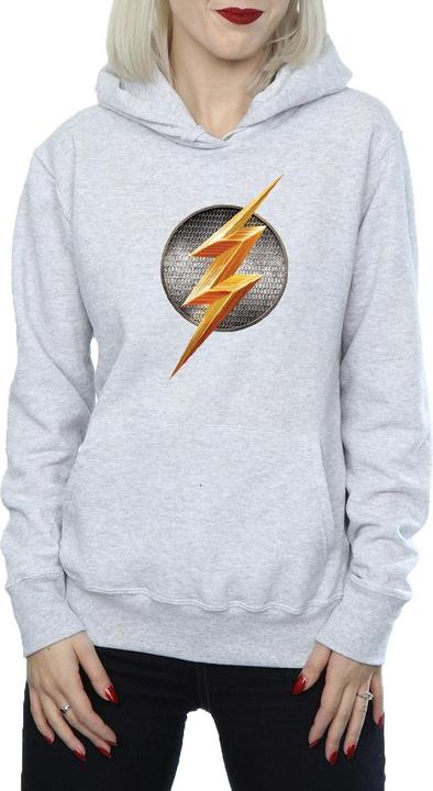 Immagine prodotto Justice League Movie Flash Emblem Felpa con Cappuccio Donna (M)