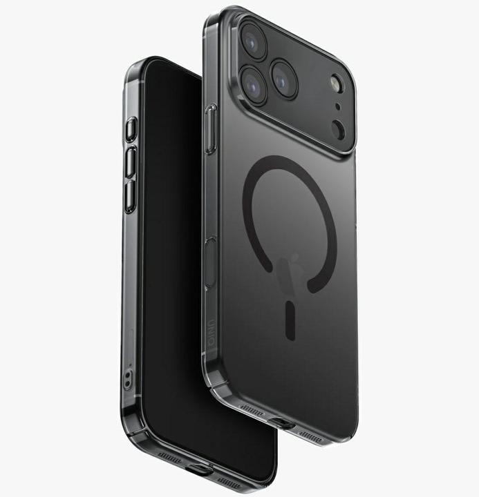 Immagine prodotto Uniq Airsuit Case for iPhone 17 Pro Max Magclick Charging Black (Apple iPhone 17 Pro Max)