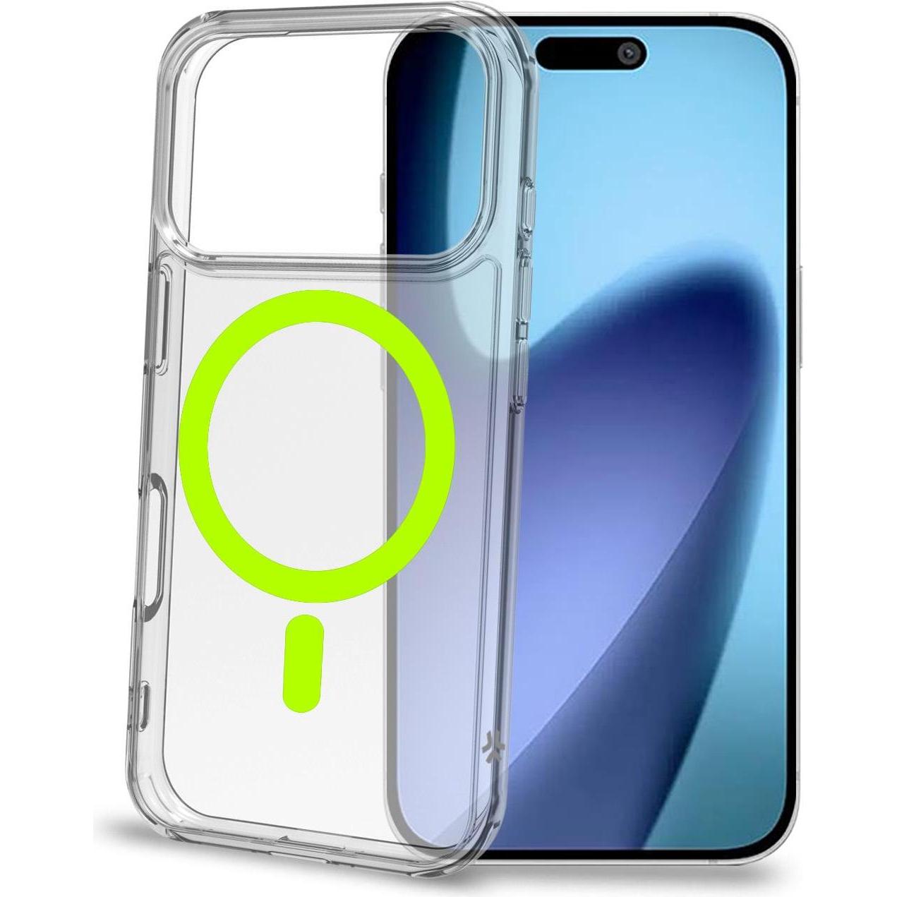 Celly Trasparente Transparente Magnetische Hülle Für Iphone 17 (Apple Iphone 17), Cover Smartphone,