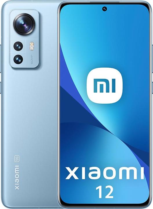 Xiaomi 12 5G (256 GB, Blue, 6.28", Dual SIM, 50 Mpx, 5G)
