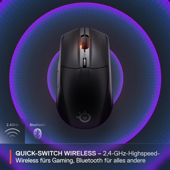 Productafbeelding SteelSeries Rival 3 WL Gen 2 - Black (Draadloze)