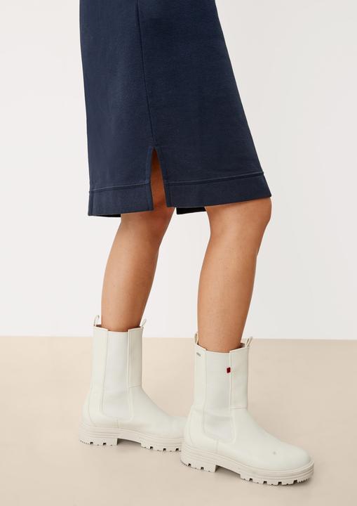 Produktbild s.Oliver Kleid Sweatshirtkleid mit Kapuze (L)