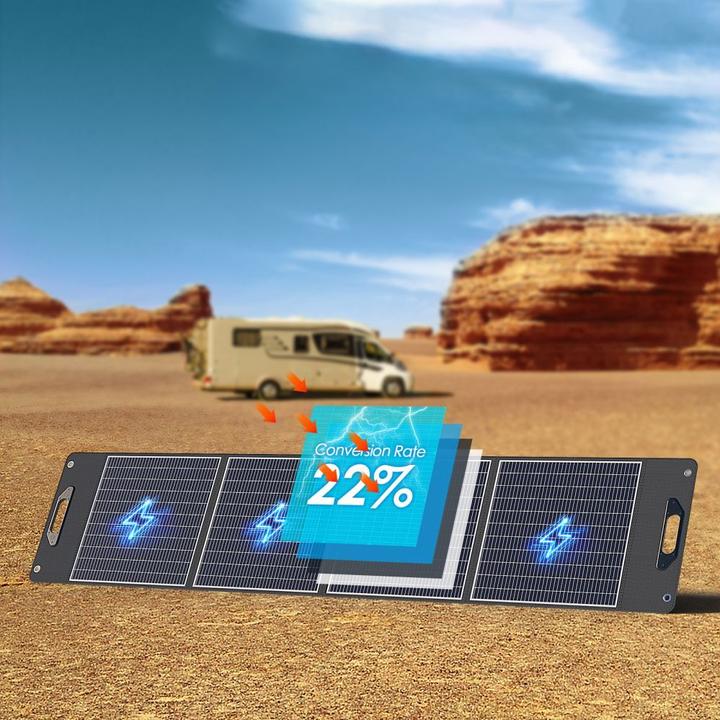 Actual product image Choetech SC016 Solar charger (300 W, 6.35 kg)