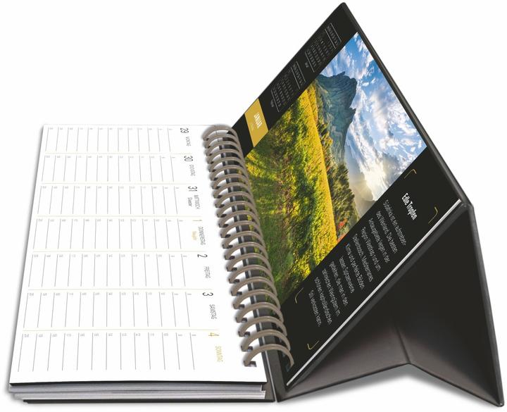 Image du produit Harenberg Eine Reise um die Welt Premium-Tischplaner 2026 - Wochenkalender mit 53 Fotografien (Couverture rigide, Allemand)