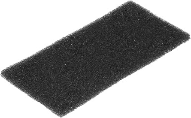 Produktbild Whirlpool 481010354757, Filter, Schwarz, Foam