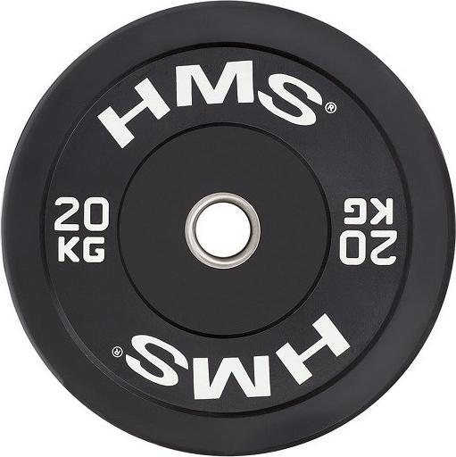 Actual product image HMS Olimpinis guminis svoris BBR juodas - 20 kg