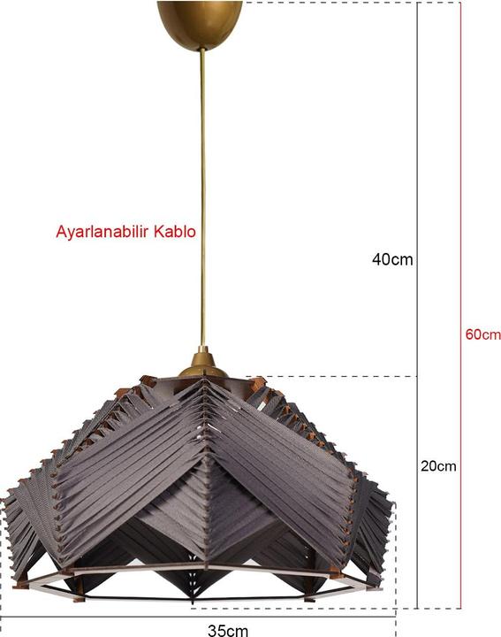 Actual product image Hermia Lily (E27)