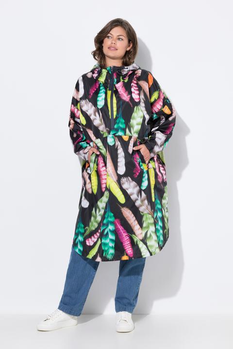 Produktbild Laurasøn Funktions-Regencape, Unisex, Print, Kapuze (One Size)