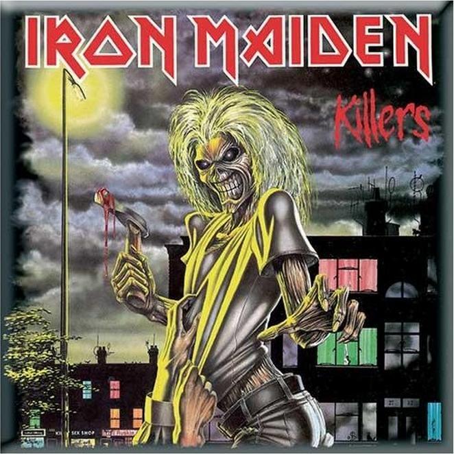 Iron Maiden Magnete da frigo killer