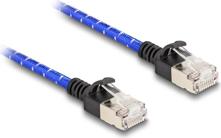 Actual product image Delock RJ45 network cable with braided sheath Cat.6A U/FTP Sl (U/FTP, CAT6a, 3 m)