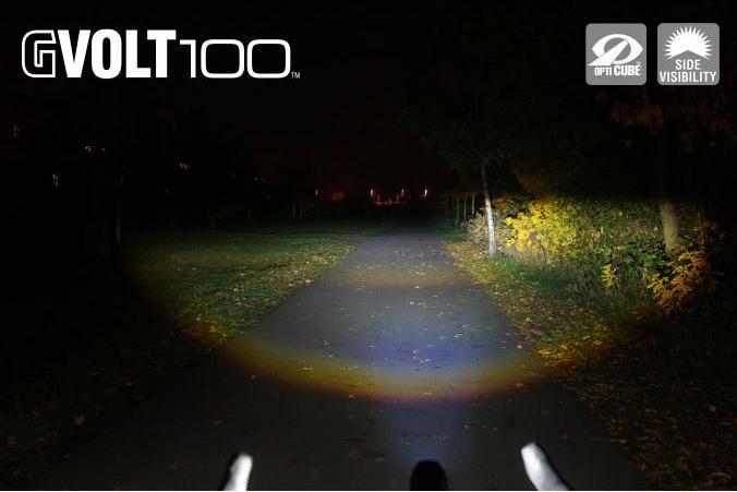 Actual product image CatEye GVolt 100 HL-EL560GRC (100 lm, 100 lm)
