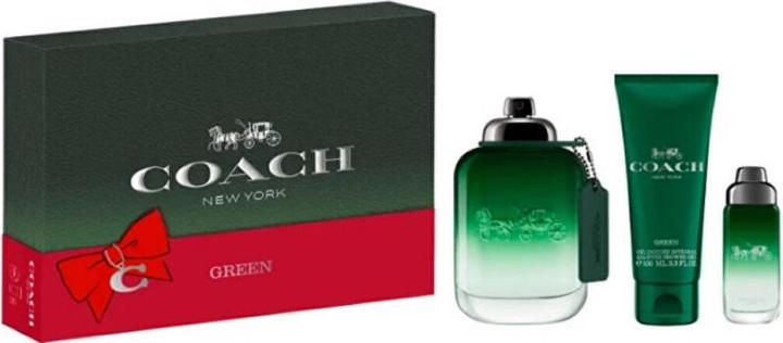 Actual product image Coach Green Men's Fragrance (Perfume set)