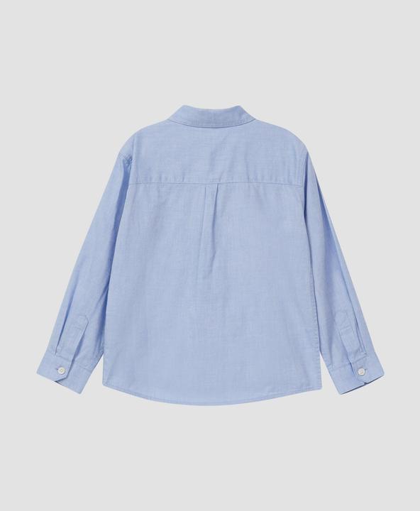 Immagine prodotto s.Oliver Hemd Baumwollhemd aus Chambray mit Brusttasche (116, 122)