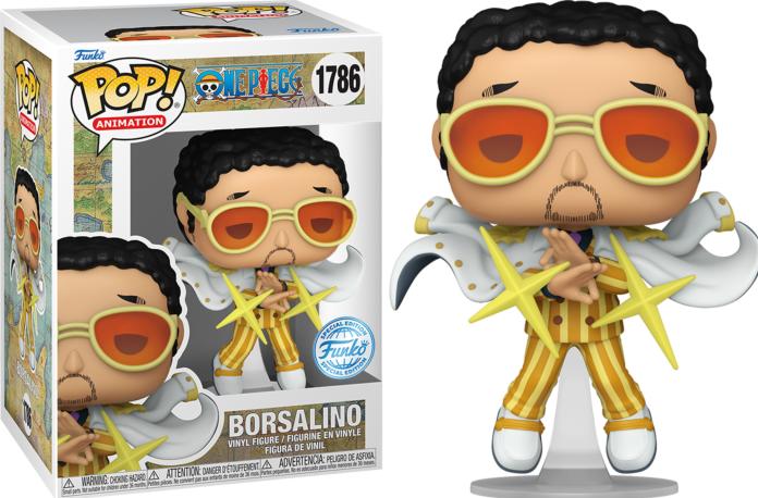 Actual product image Funko One Piece POP! Movies Admiral Kizaru Exclusive