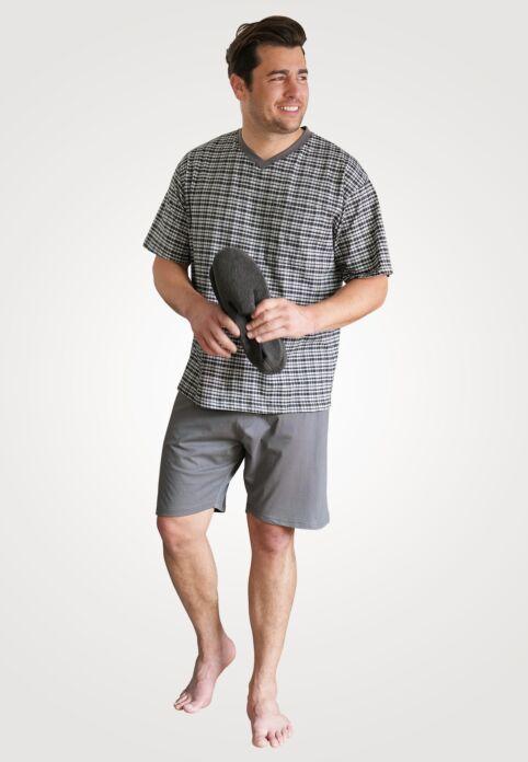 Produktbild Artime Shorty-Pyjama, V-Ausschnitt, mit Brusttasche (S)