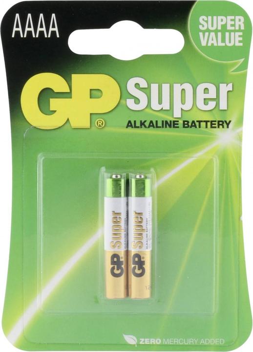 GP Batteries Super Alcaline AAAA (2 pcs, AAAA, 525 mAh)