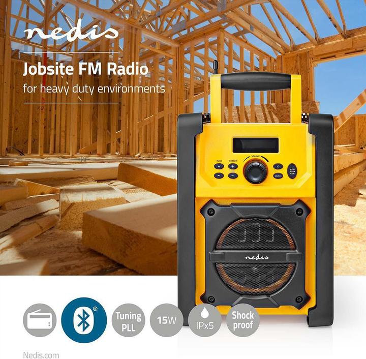 Produktbild Nedis FM-Radio RDFM3100YW (FM, Bluetooth)