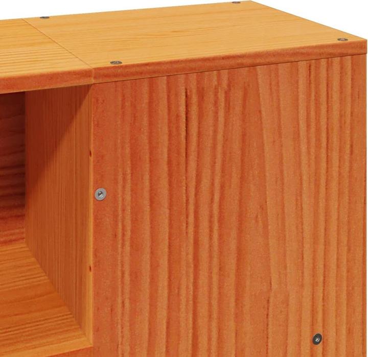 Image du produit vidaXL Bett mit Regal (160 x 200 cm)