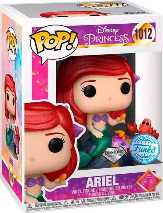 Produktbild Funko Arielle, die Meerjungfrau POP! Movies Vinyl Figur Ariel (DGLT) Exclusive 9 cm