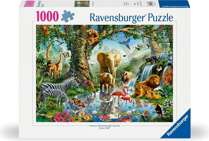 Image du produit Ravensburger Aventures dans la jungle (1000 pièces)