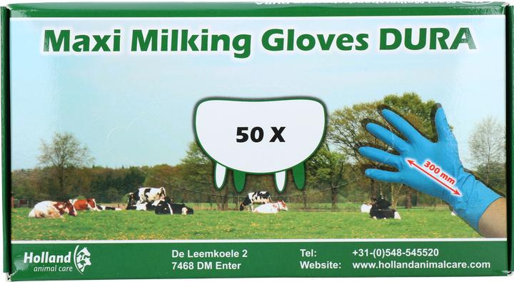 Actual product image Kerbl Keron nitrile gloves, 8mil, 300mm, 50 pieces, size XL (XL)