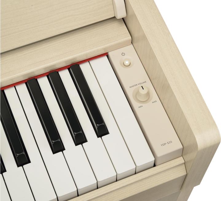 Immagine prodotto Yamaha YDP-S35WA Pianoforte Beige incl. adattatore di rete (88 Chiavi)