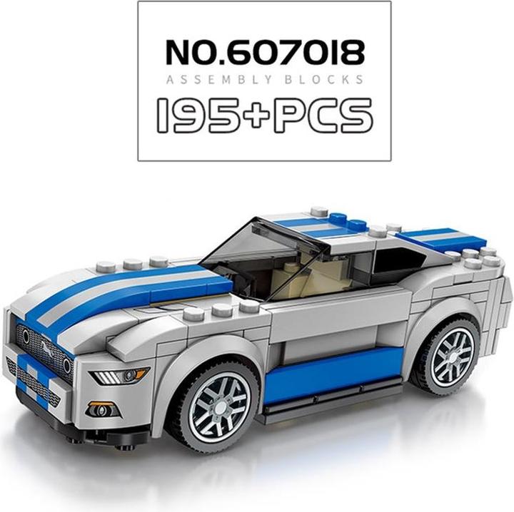 Actual product image Sembo Mini racing car
