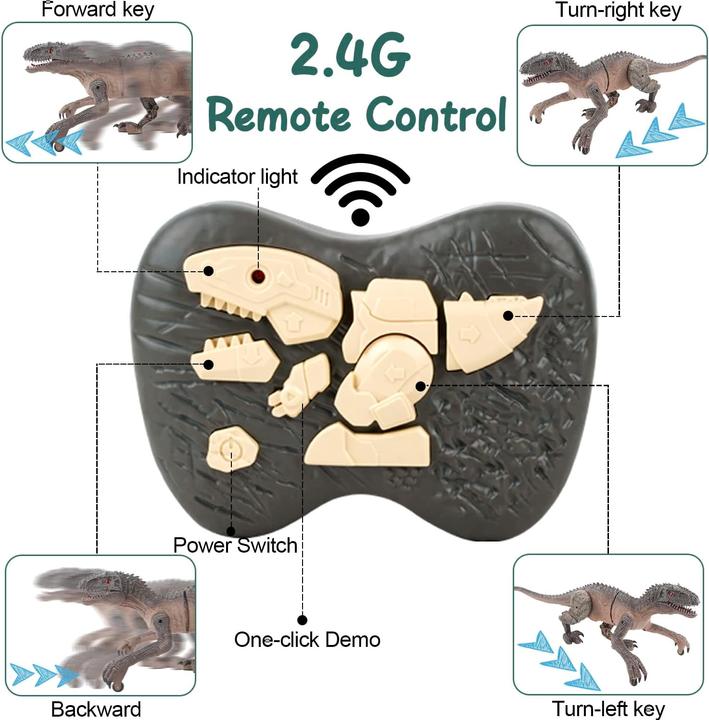 Image du produit Kizmyee Ferngesteuerter Velociraptor