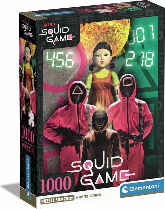 Clementoni Pzl 1000 Inktvis Spel Rif 39693 (1000 onderdelen)