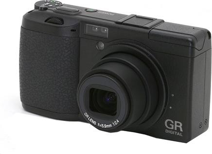 Actual product image RICOH GR Digital IV, black, 10MP