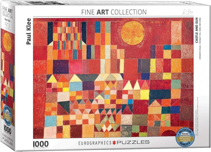 Actual product image Eurographics Castle and Sun by Paul Klee (1000 pieces)