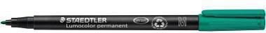 Actual product image Staedtler Lumocolor permanent (Green, 1 mm, 10 x)