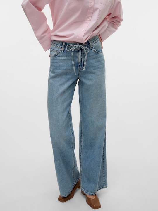 Immagine prodotto Vero Moda VMREMY Mid Rise Gerade geschnitten Jeans Weit geschnitten (W32/L32)