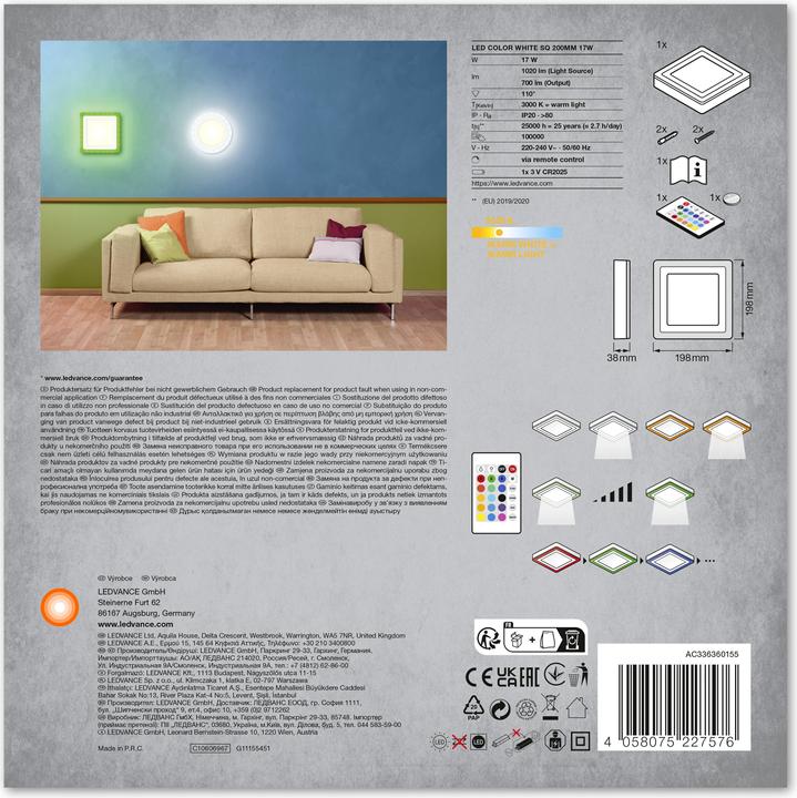 Produktbild Ledvance Led Color + White (780 lm)