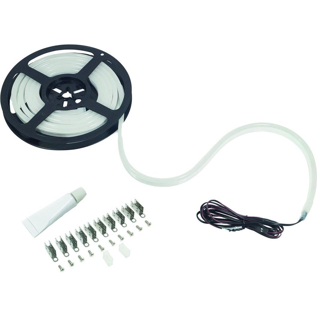L&S, LED Streifen, LED Bänder Mini Octopus Emotion 12 V (Kaltweiss, 260 cm, Indoor)