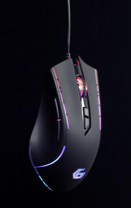 Actual product image Gembird Gaming mouse 7-button LED lighting (Cable)
