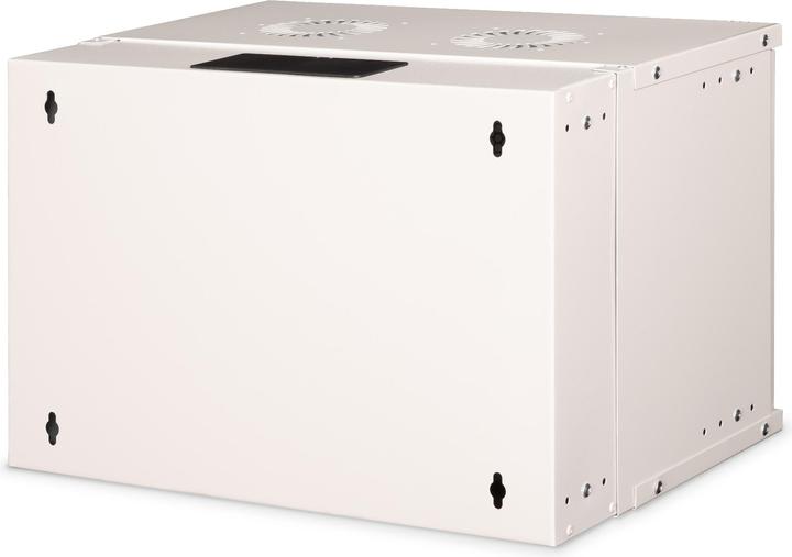 Produktbild Digitus 19" 7HE Wandgehäuse, SOHO PRO perforierte Tür, 370 x 540 x 400 mm, grau (10.86 HE, 19 Zoll Rack)